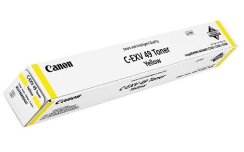 Canon C-EXV49 Y (8527B002) Sarı Orjinal Toner - IR-C3300 / IR-C3320